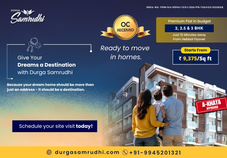 Apartments for sale in Bangalore